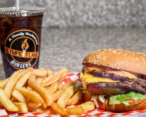 Double Cheese Burger Combo